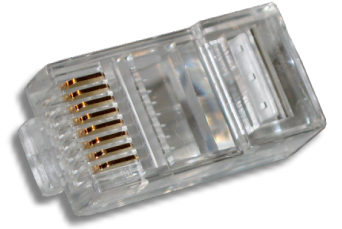 Коннектор RJ-45 (8pin) Коннектор RJ-45 (8pin)