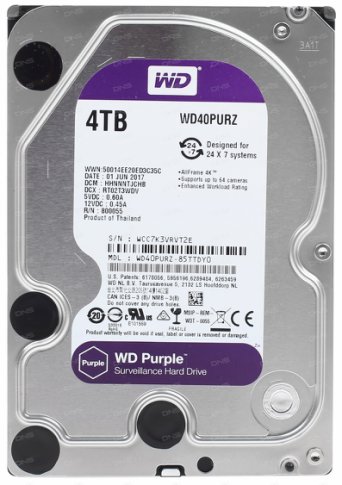 Жесткий диск WD Purple WD40PURZ Жесткий диск WD Purple WD40PURZ