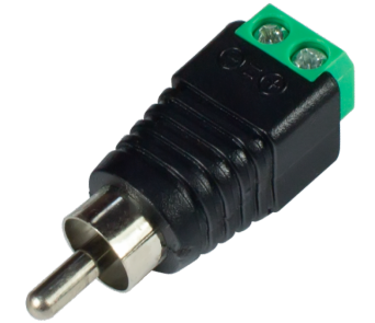 Разъем RCA c клеммной колодкой Разъем RCA c клеммной колодкой
