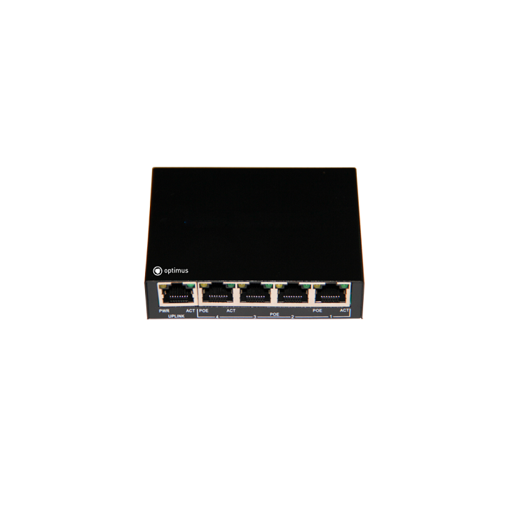 Optimus UM1-E5/4P mini Коммутатор PoE Optimus UM1-E5/4P mini Коммутатор PoE