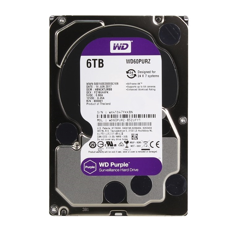 Жесткий диск WD Purple WD60PURZ Жесткий диск WD Purple WD60PURZ