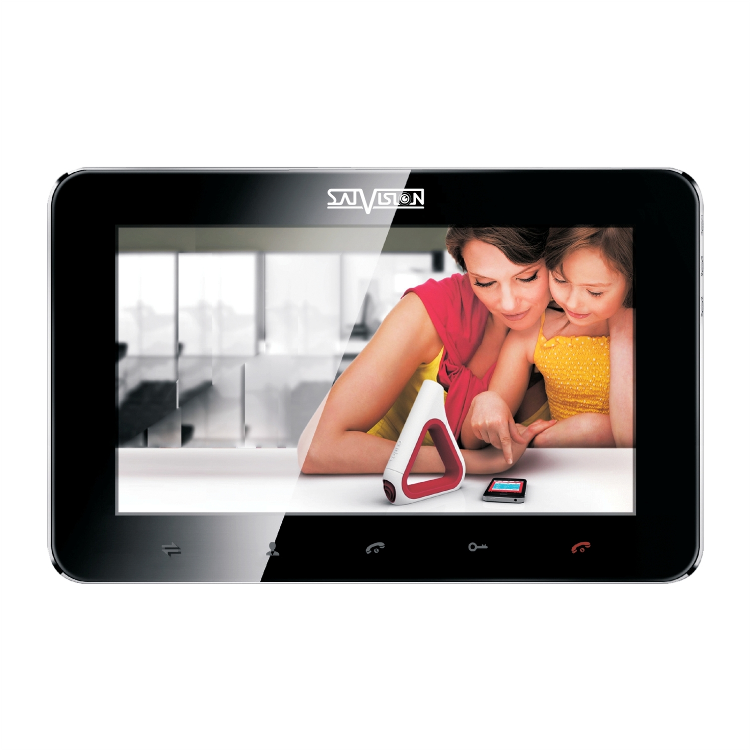 Цветной монитор SATVISION SVM-704M Slim Цветной монитор SATVISION SVM-704M Slim